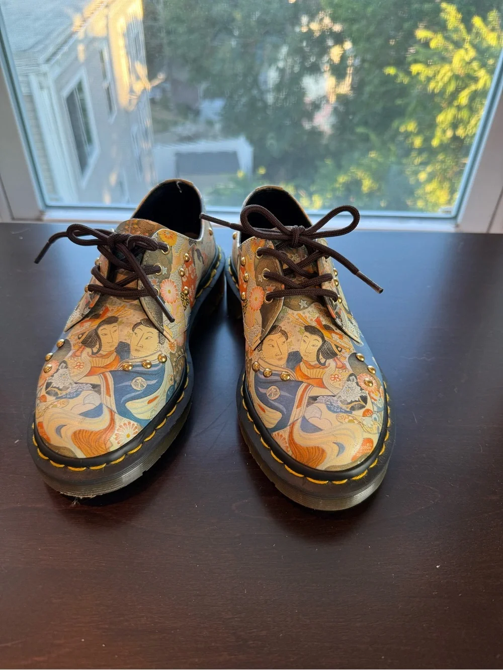 Dr. Martens Leather Oxford Shoes